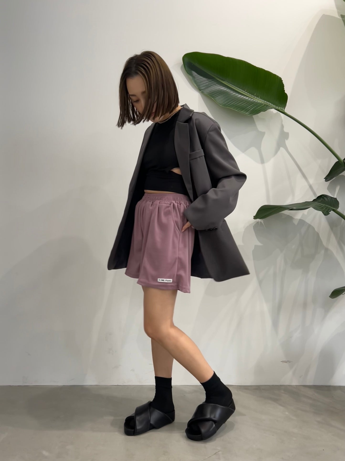 JERSEY SHORT PANTS "PINK"