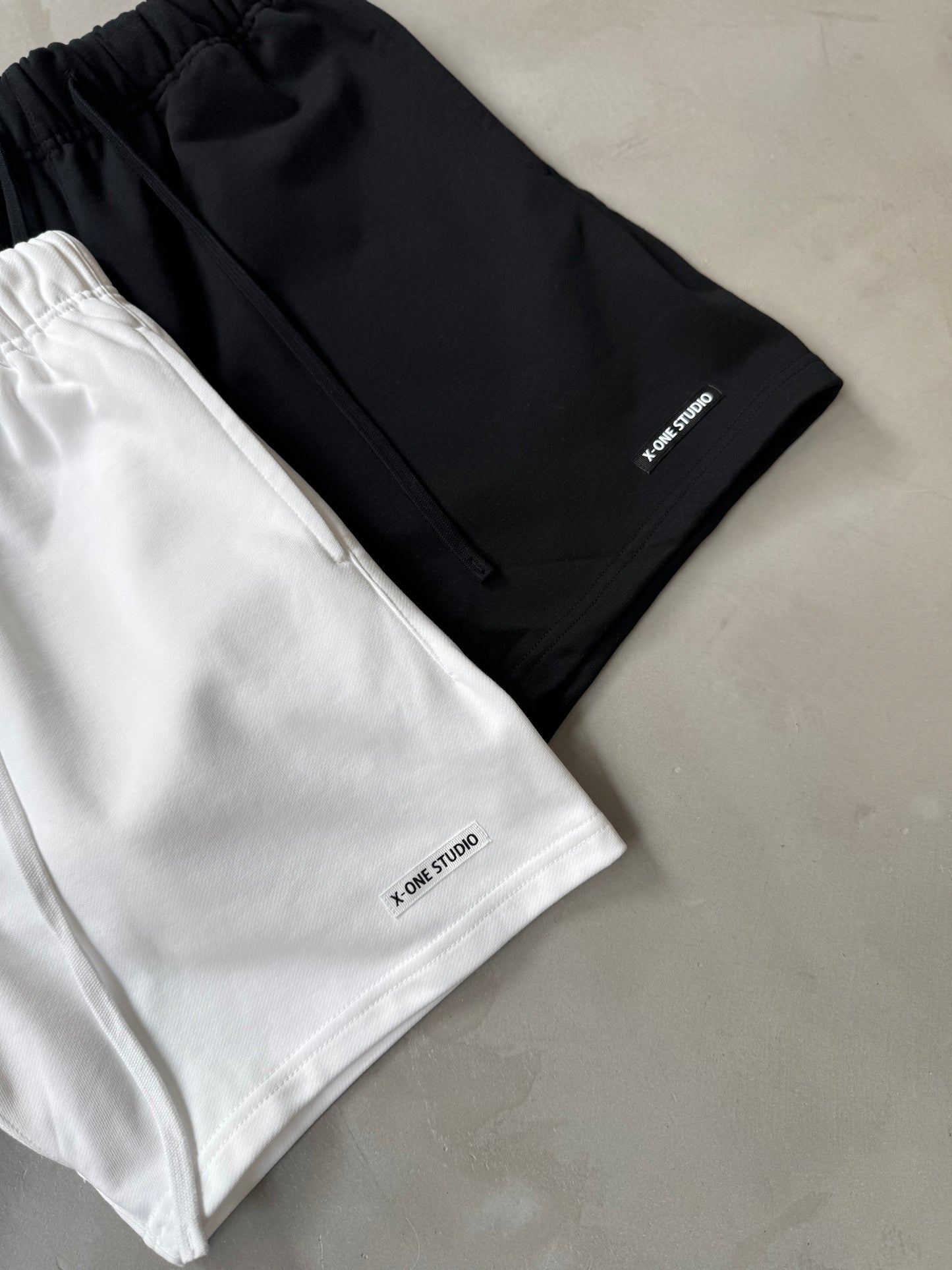 【MENS】SWEAT SHORT PANTS "BLACK"