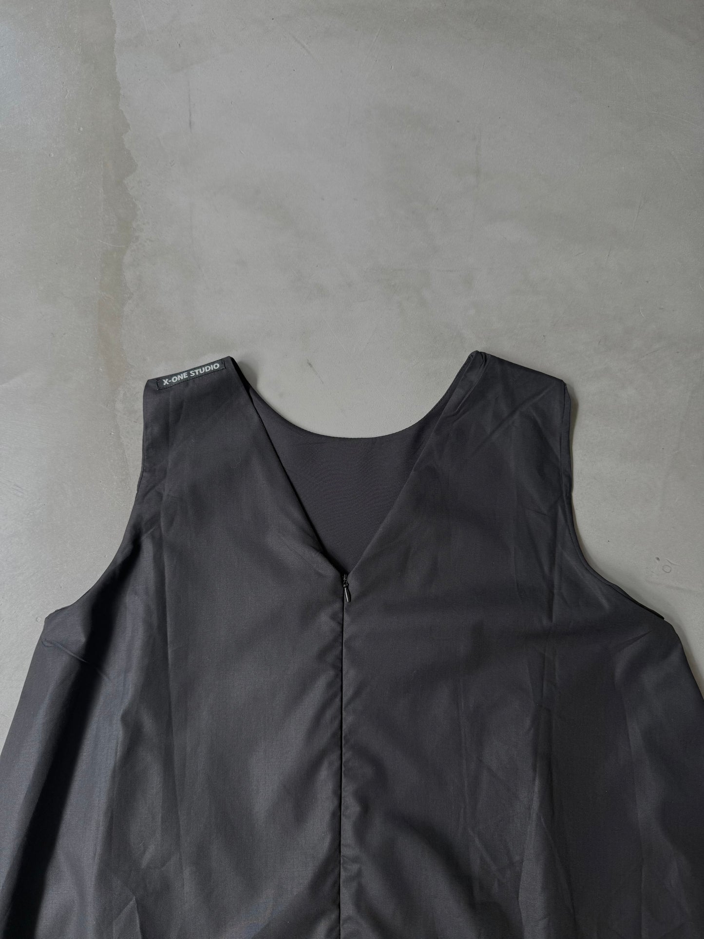 BALLON MINI DRESS "BLACK"