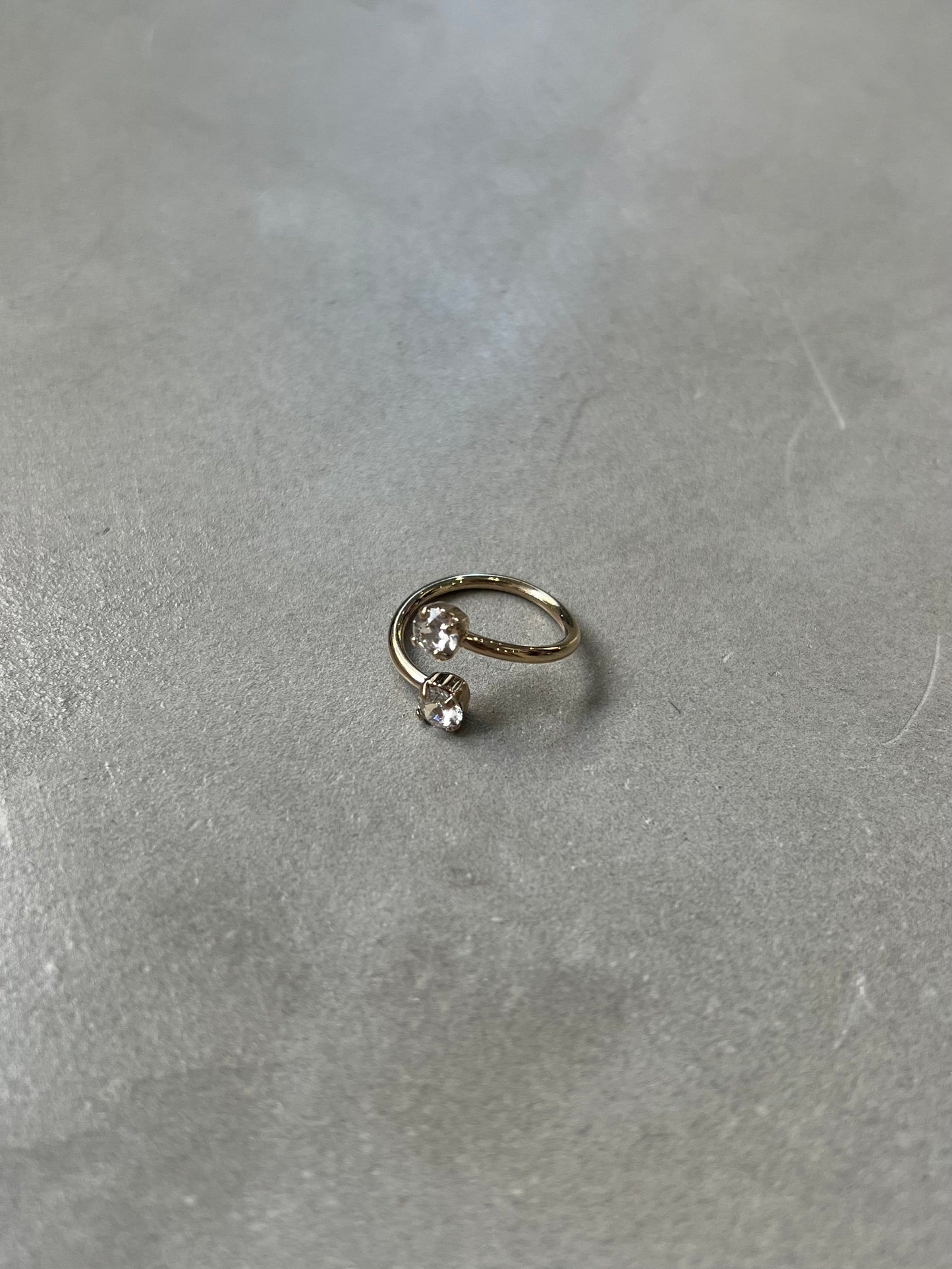 JUNO GOLD MID-RING "GOLD"