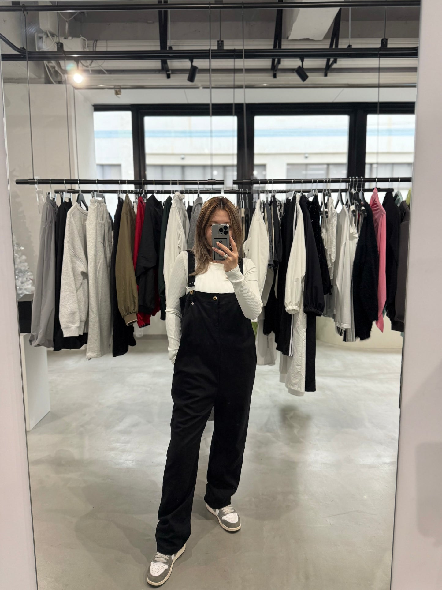 LOOSE WIDE JUMPER "BLACK"