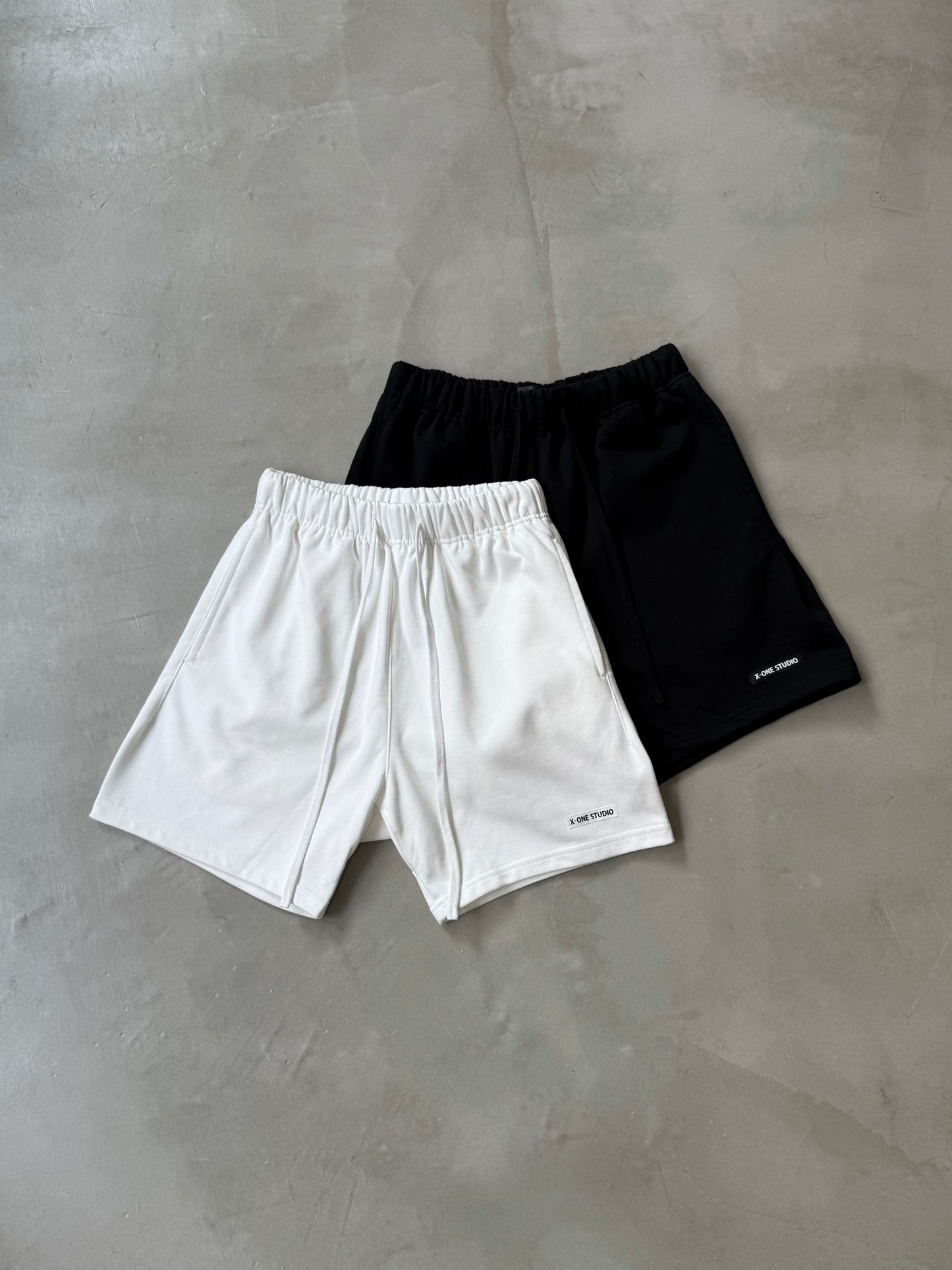 【MENS】SWEAT SHORT PANTS "BLACK"
