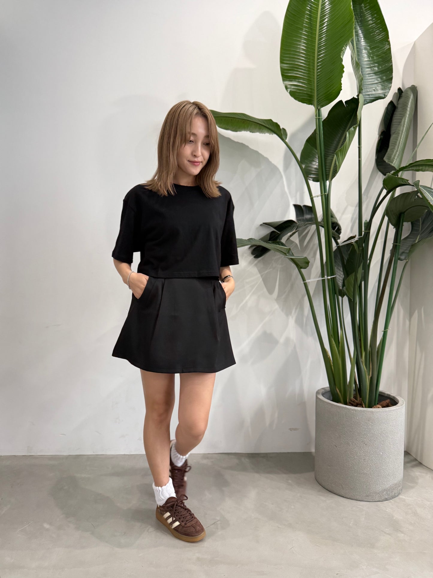 X-ONE MINI TEE "BLACK"