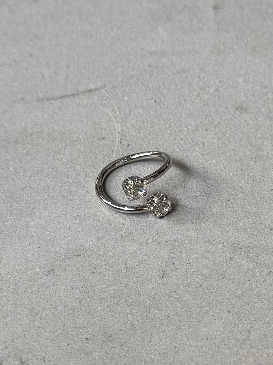 JUNO GOLD MID-RING "SILVER"