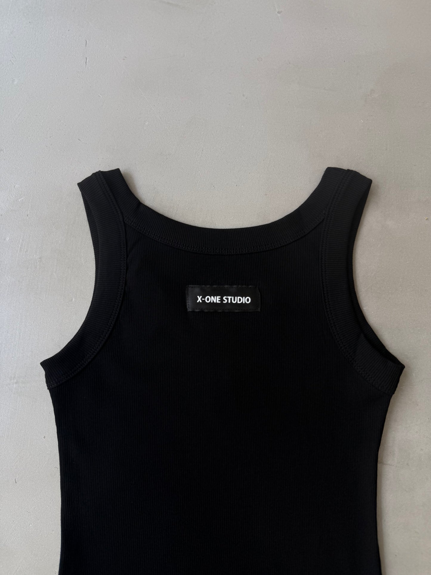 X-ONE RIB TANK "BLACK"