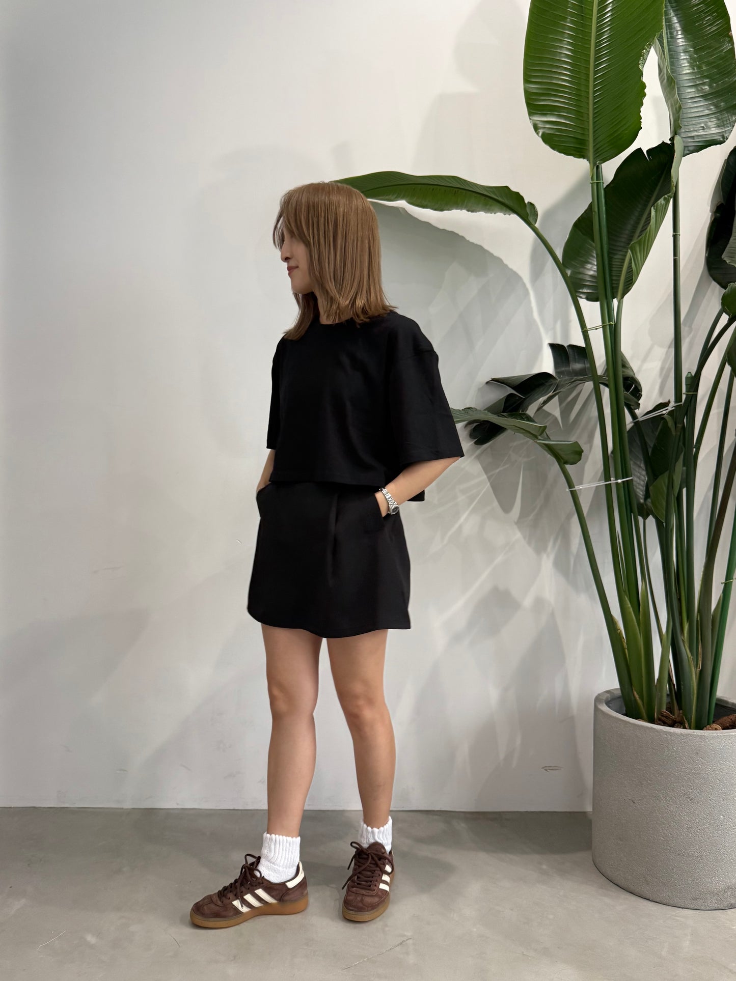 X-ONE MINI TEE "BLACK"