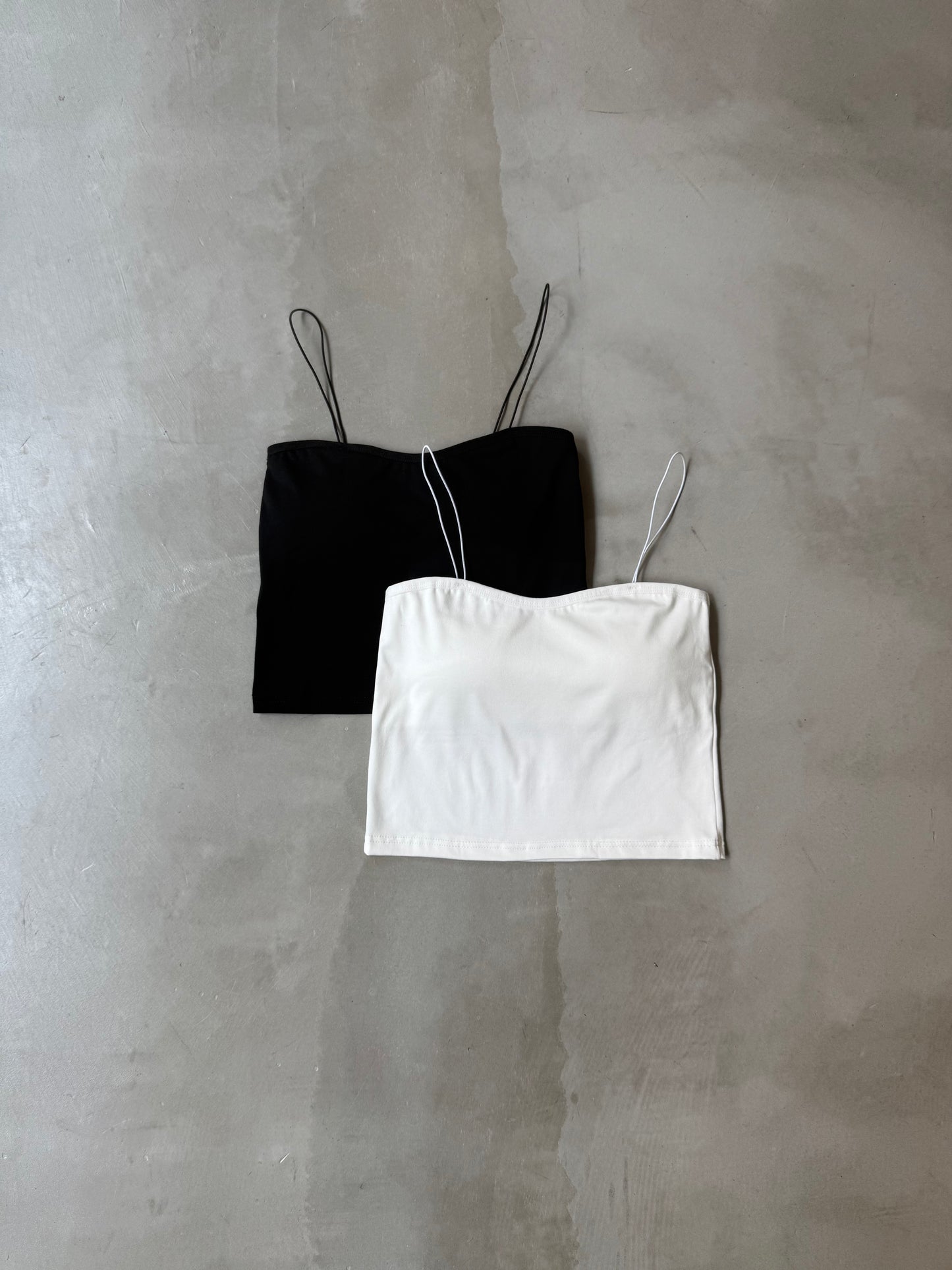 CAMI WITH CUP "WHITE"