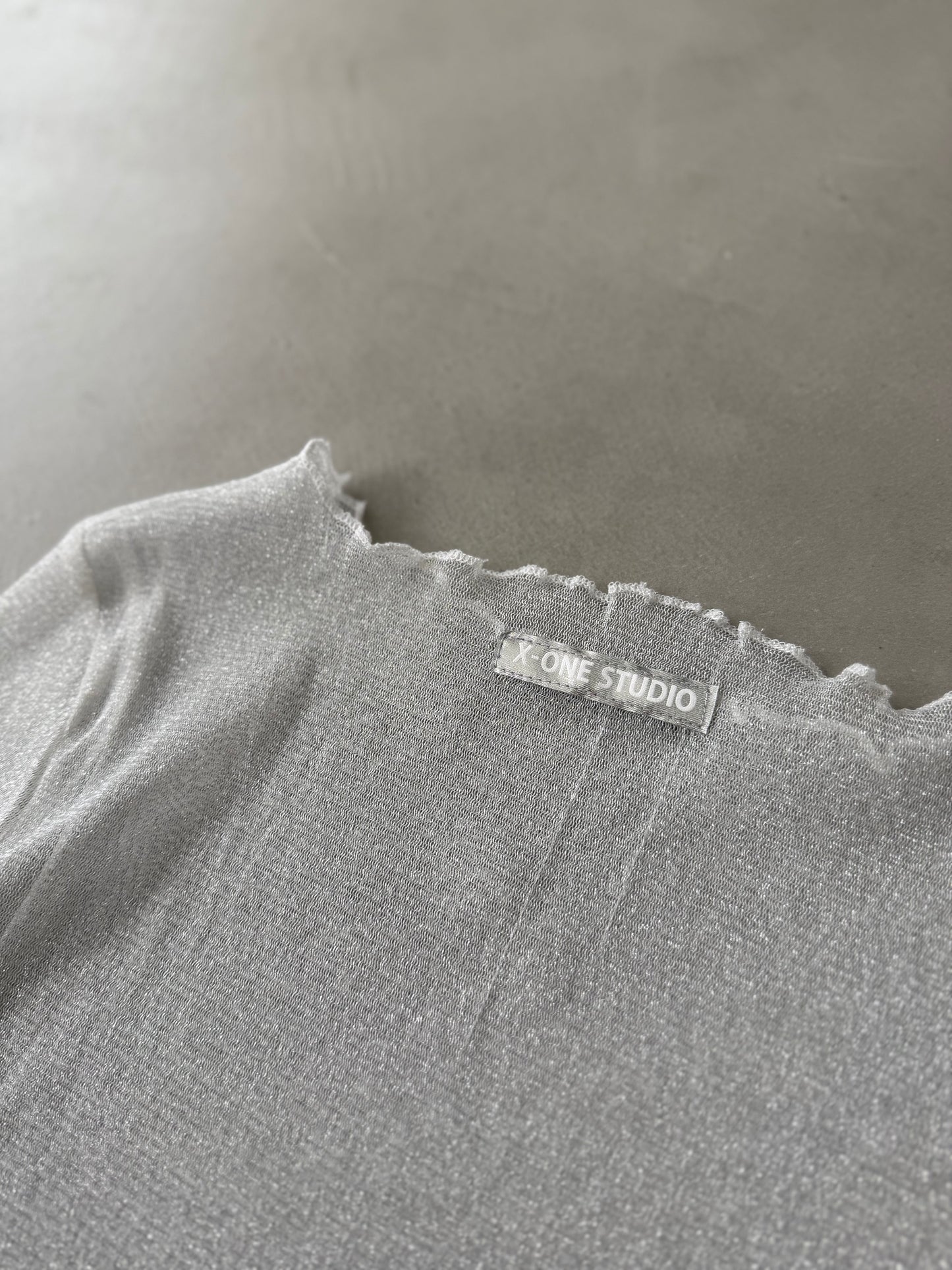 GLITTER SHEER "WHITE"