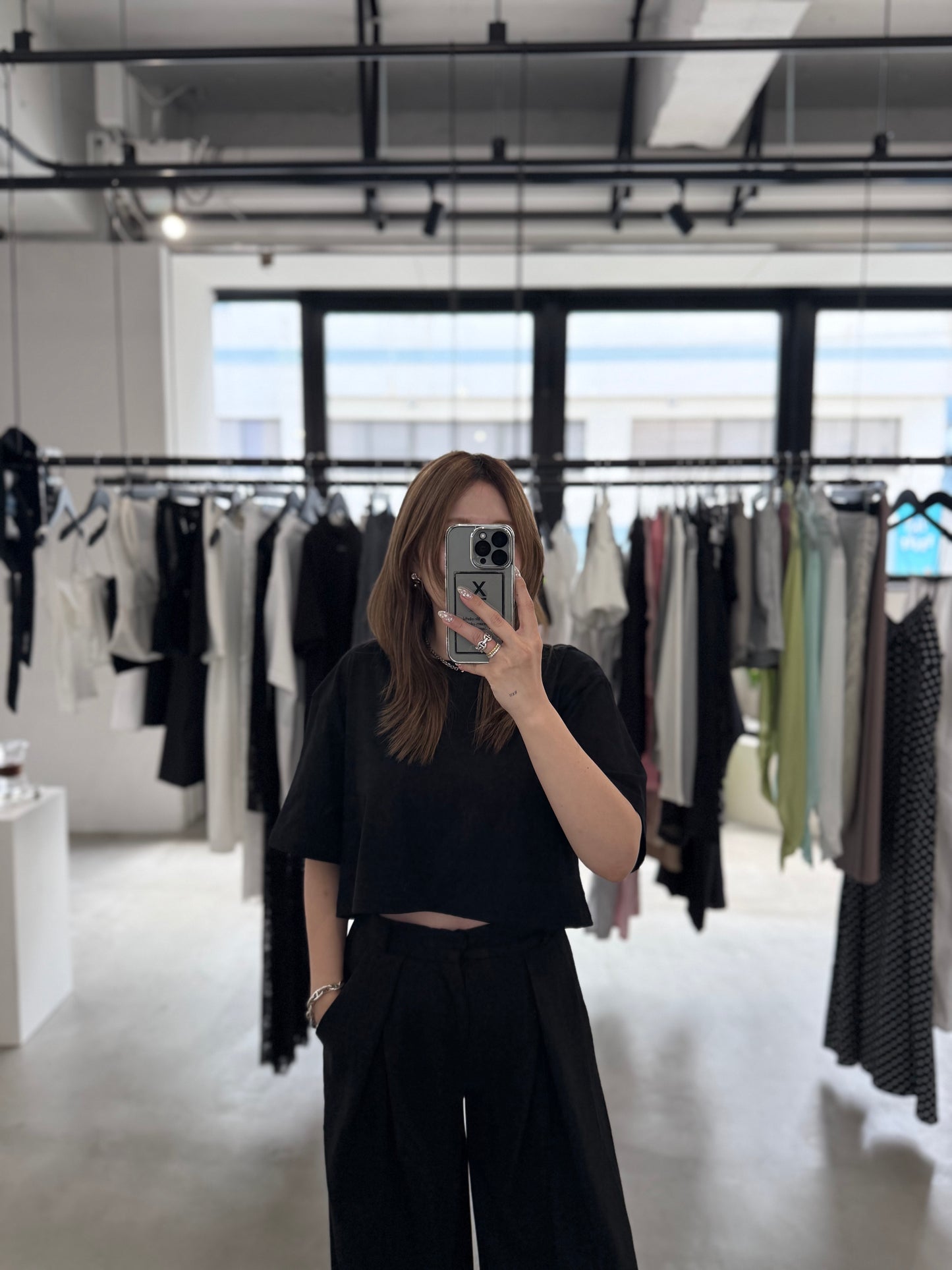 X-ONE MINI TEE "BLACK"