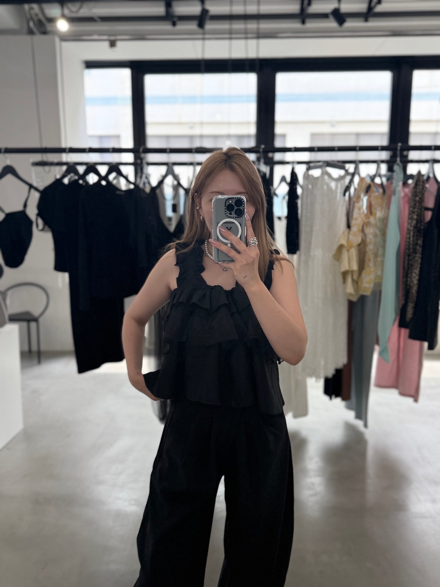 FAIRY BLOUSE "BLACK"
