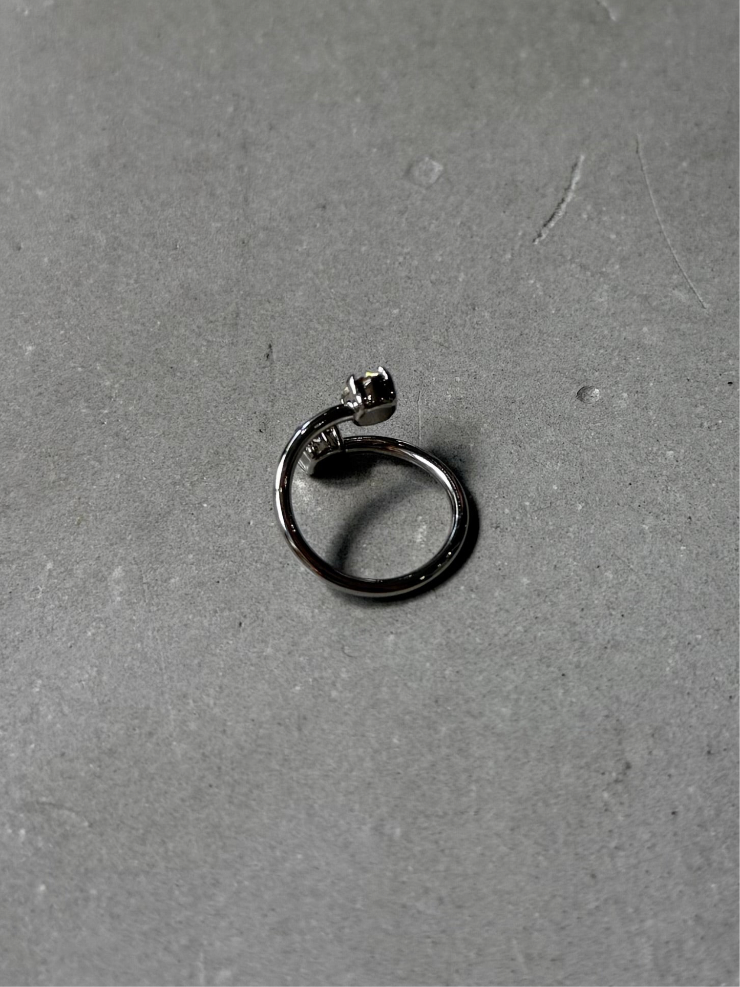 JUNO GOLD MID-RING "SILVER"