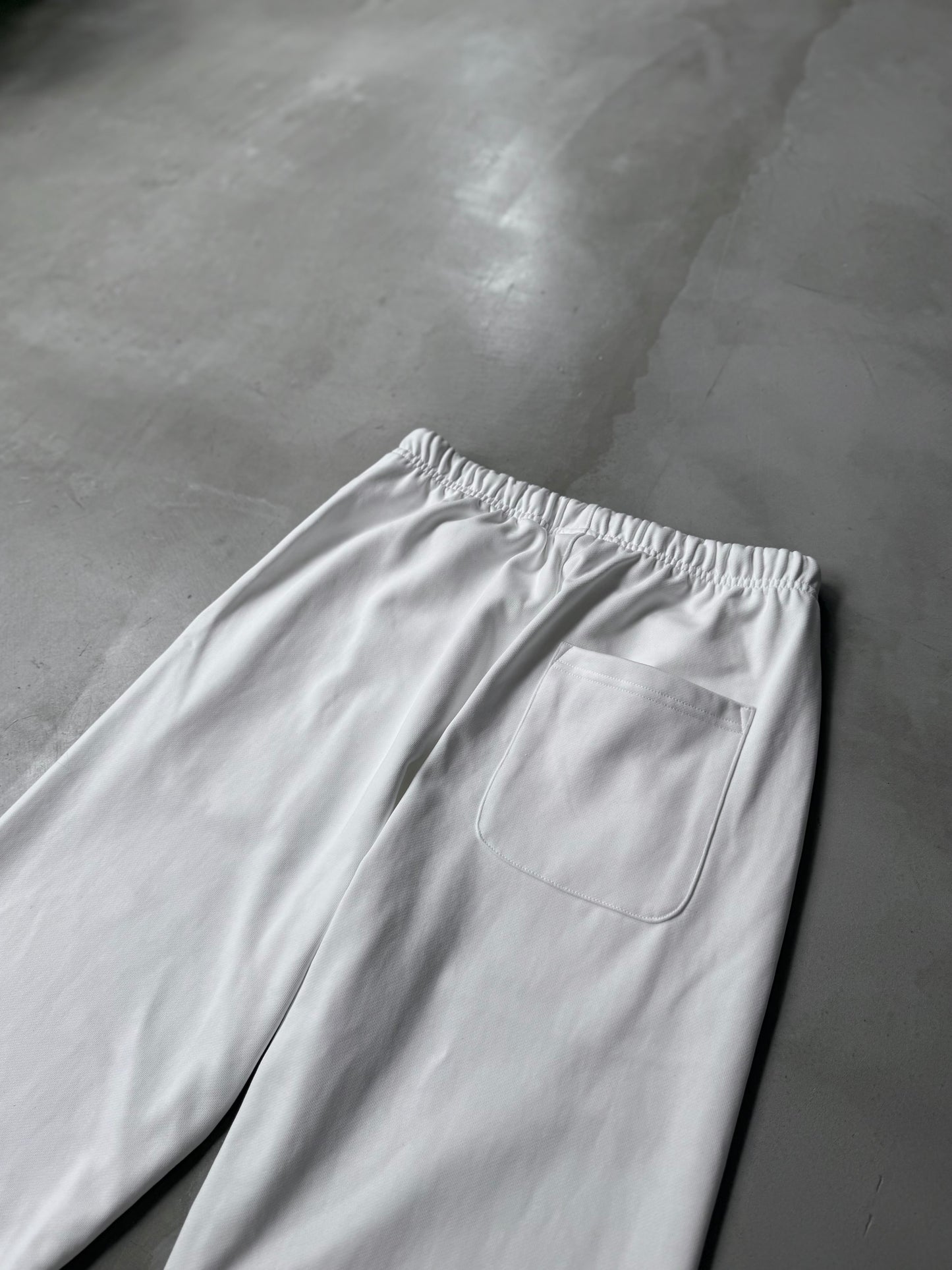 10.0oz LOOSE WIDE SWEAT "WHITE"