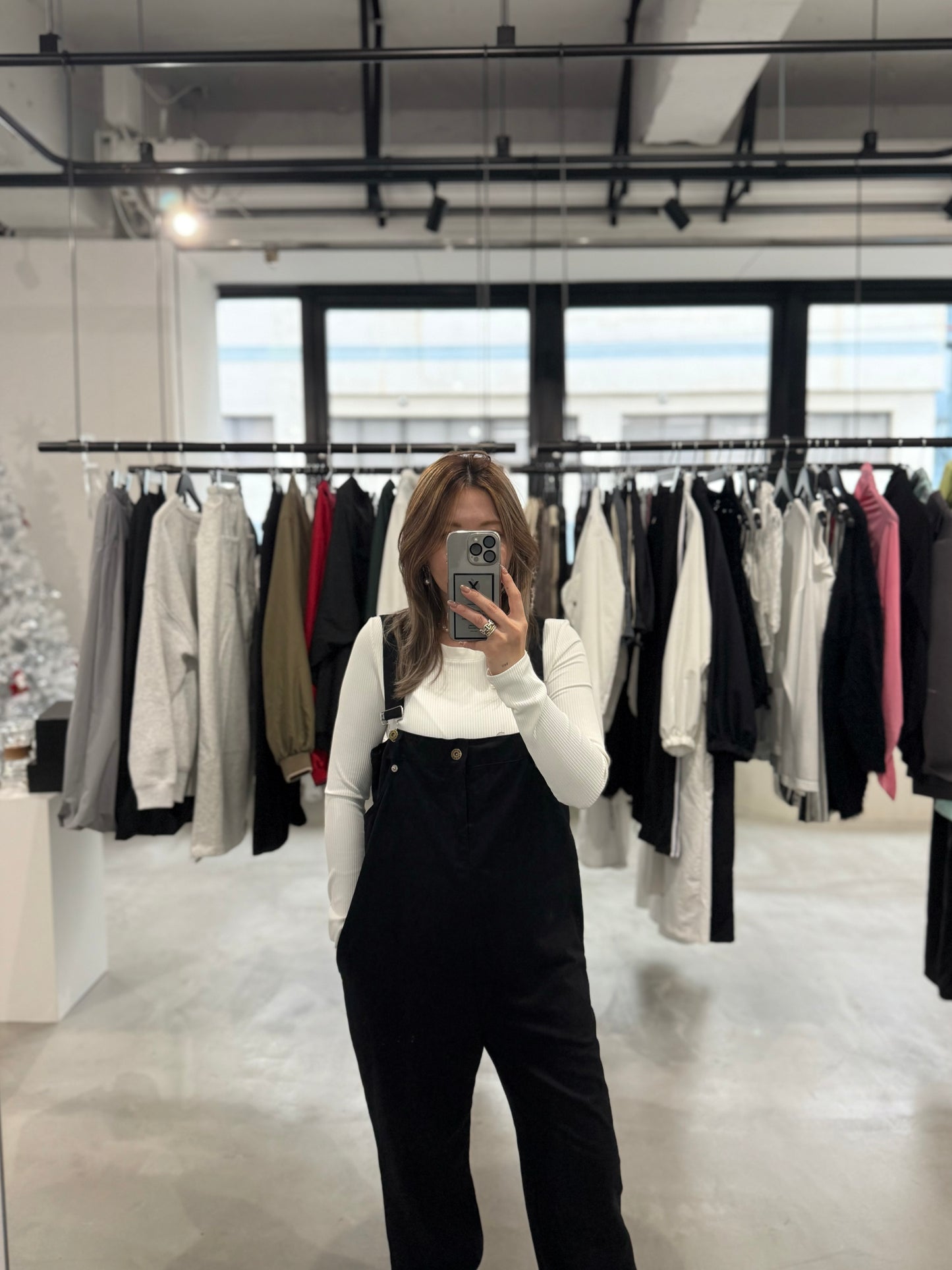 LOOSE WIDE JUMPER "BLACK"
