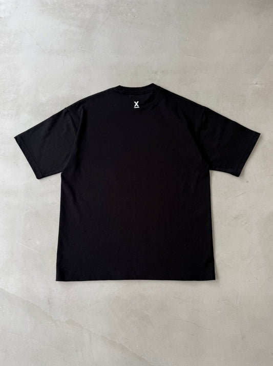 X-ONE COORDINATE TEE "BLACK"