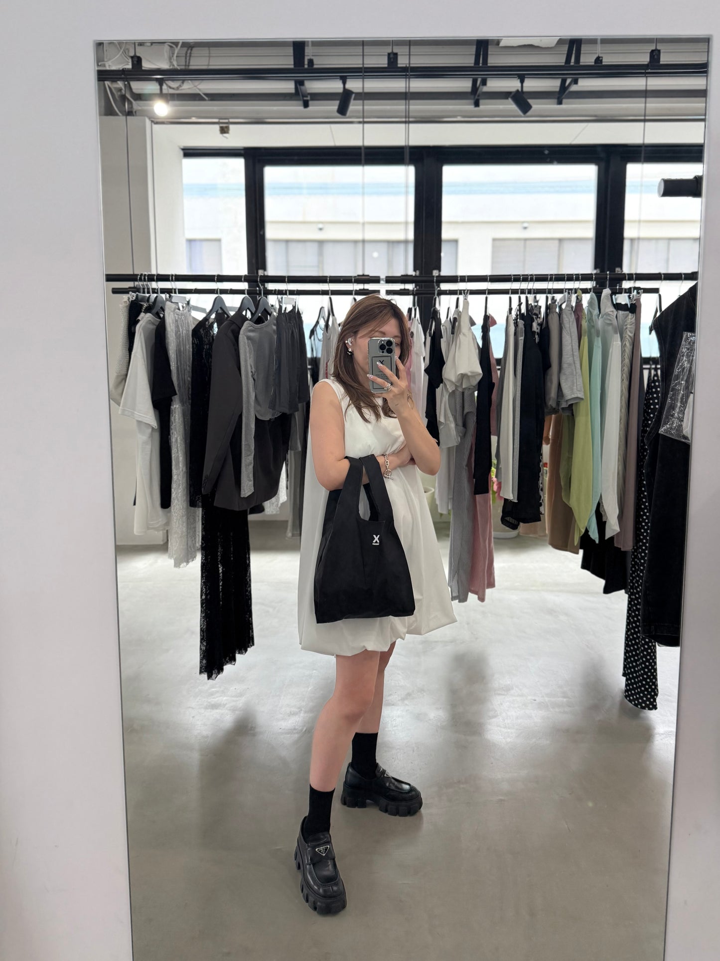 NYLON MARCHE BAG