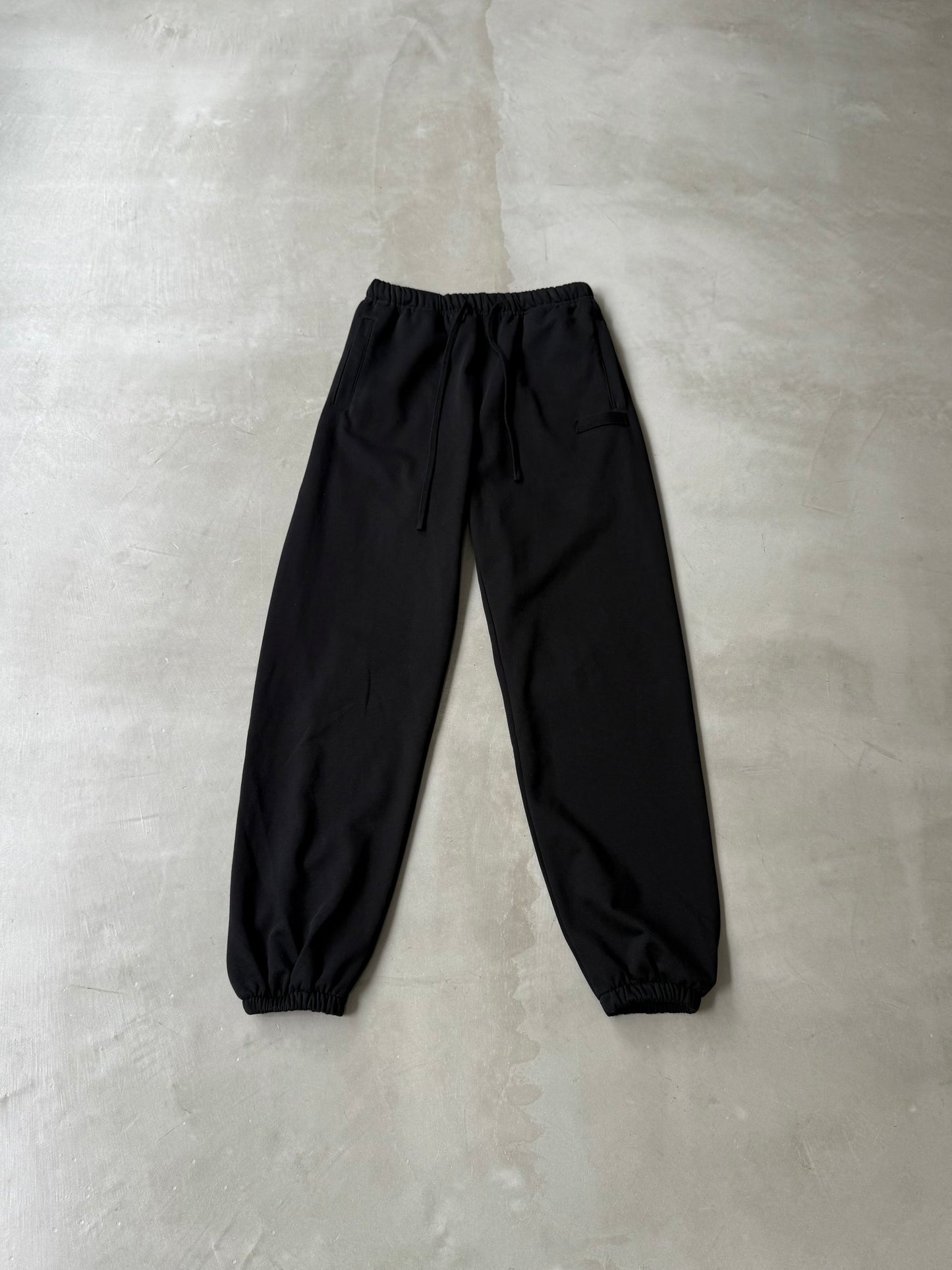 10.0oz LOOSE WIDE SWEAT "BLACK"
