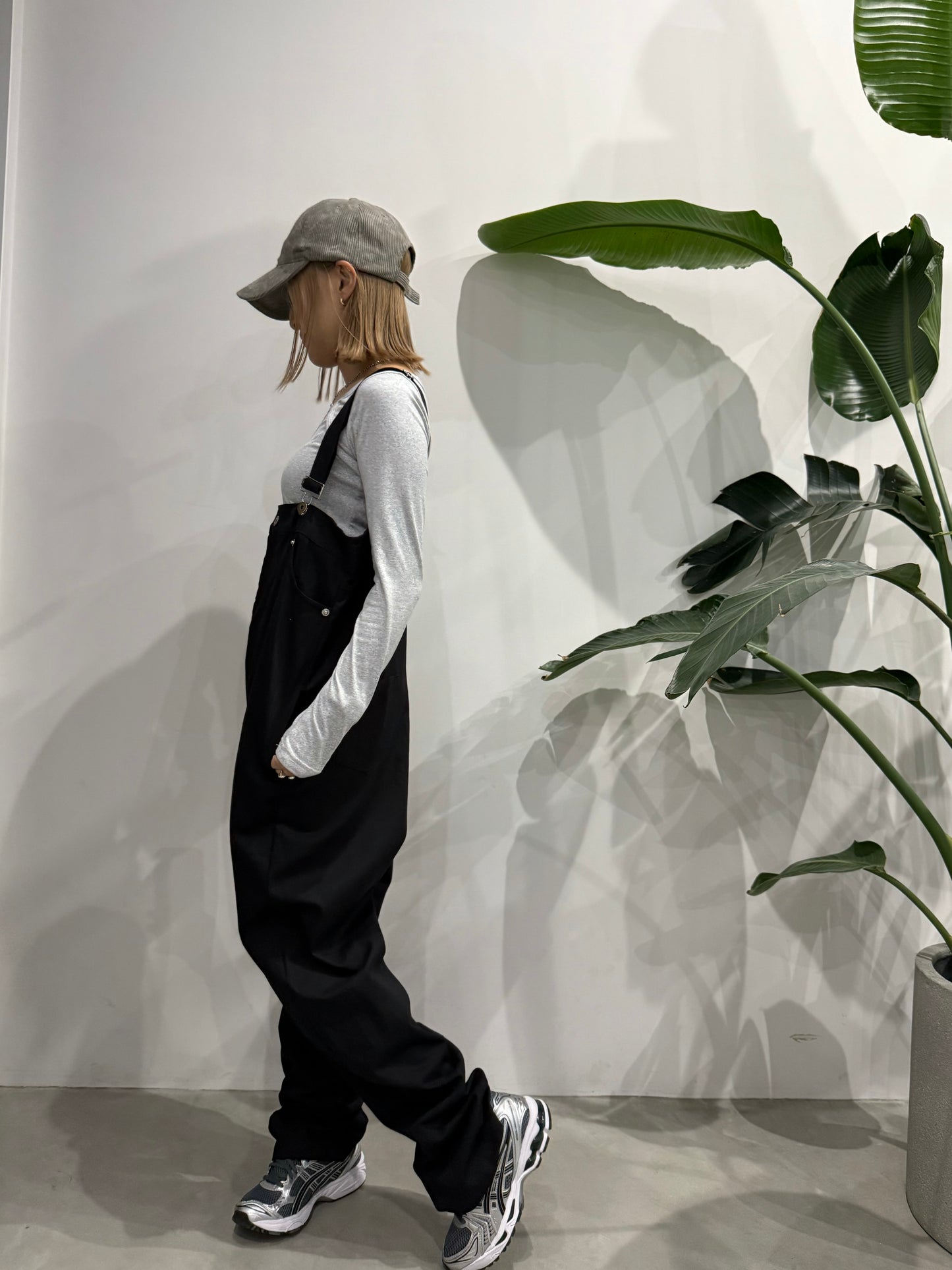 LOOSE WIDE JUMPER "BLACK"
