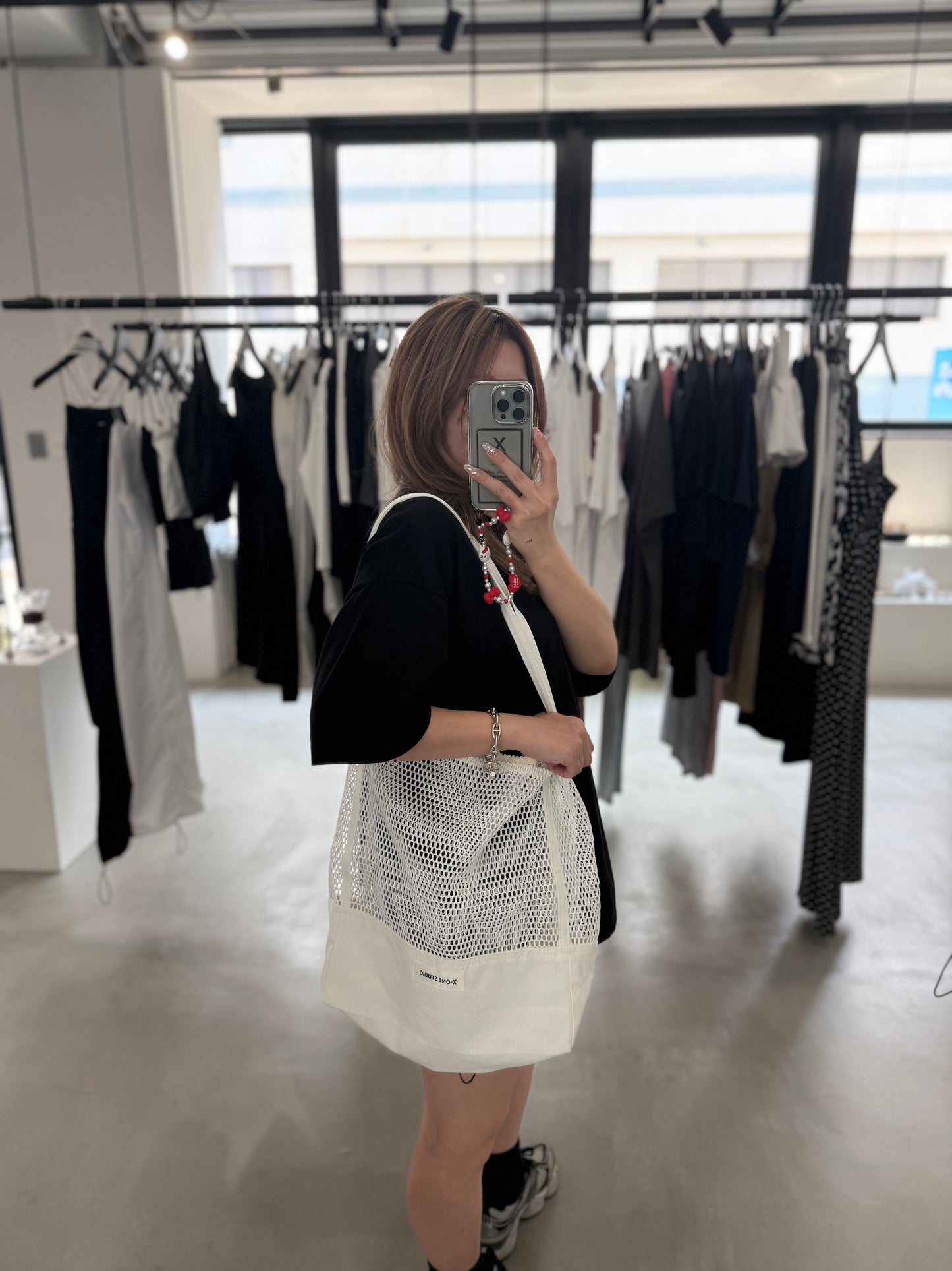 CROCHET BAG "WHITE"