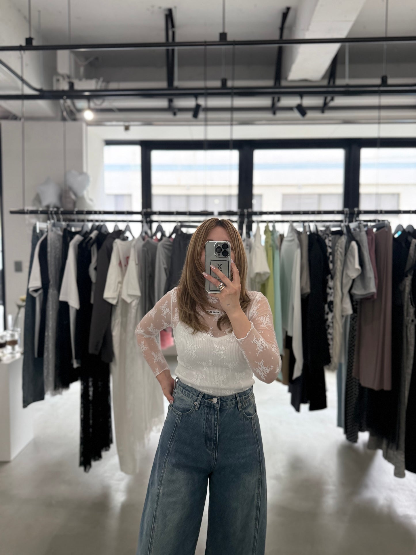 BARREL FIT DENIM