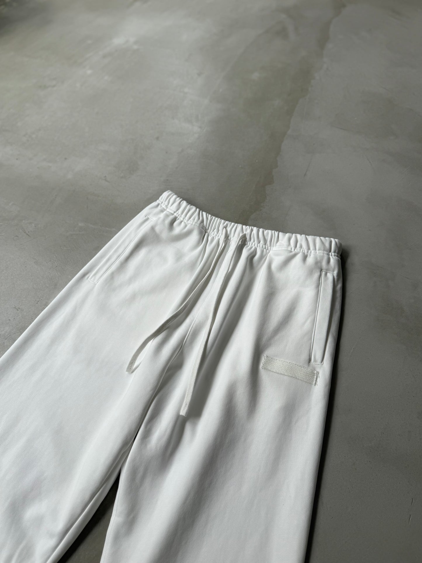 10.0oz LOOSE WIDE SWEAT "WHITE"