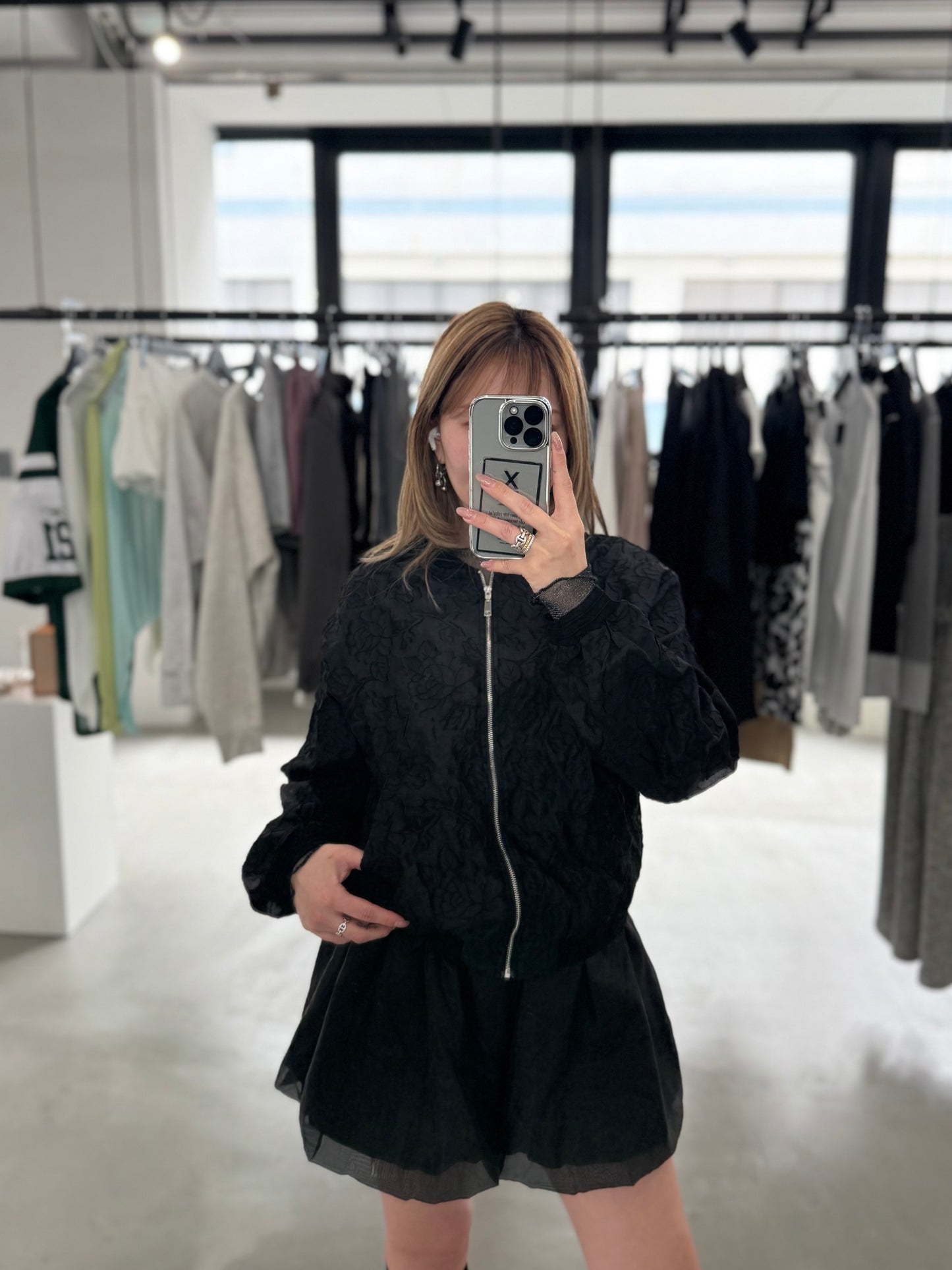 SHEER BOULSON "BLACK"