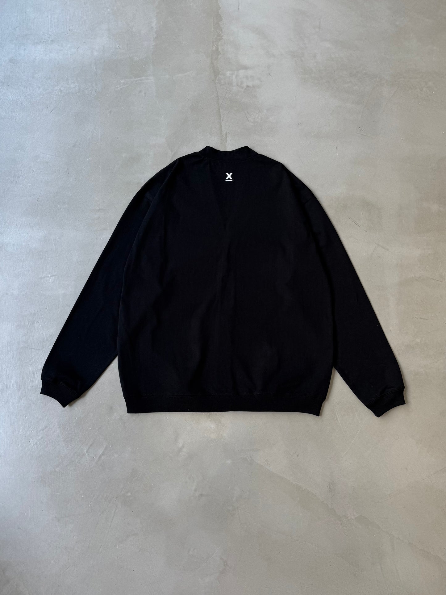 【MENS】JERSEY CARDI "BLACK"