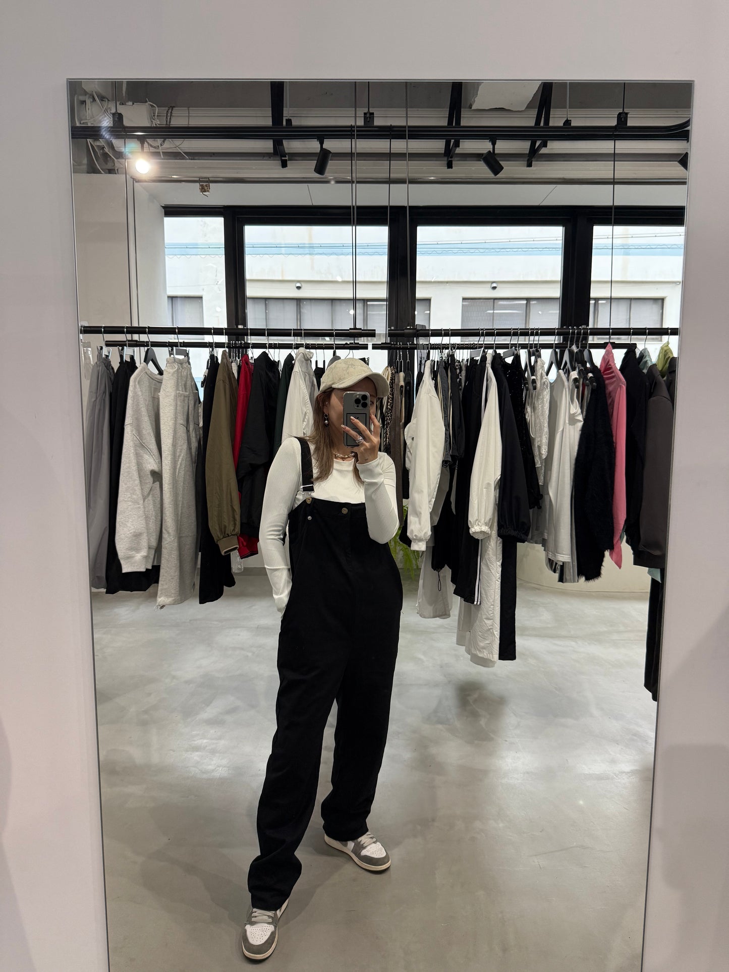 LOOSE WIDE JUMPER "BLACK"