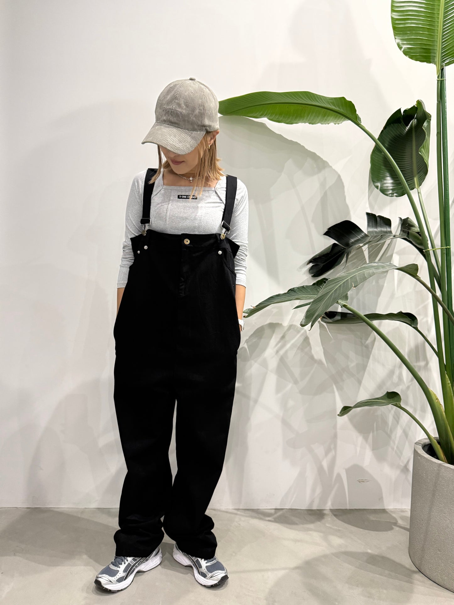 LOOSE WIDE JUMPER "BLACK"