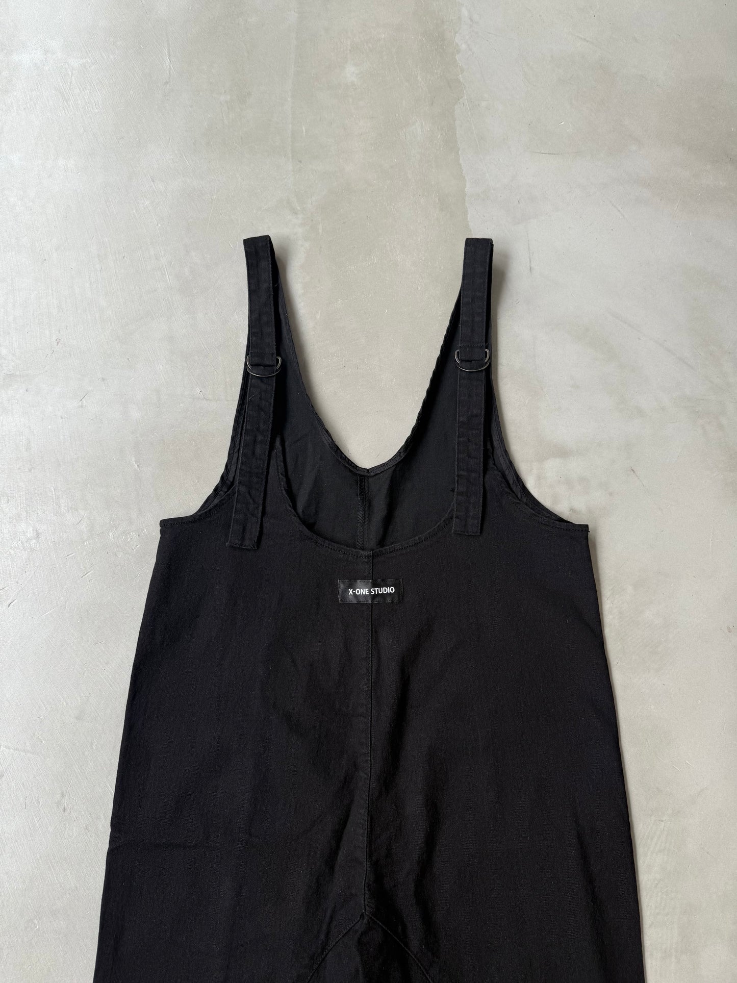 SOFT DENIM JUMPER "BLACK"