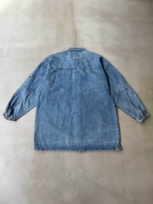 DENIM LONG JACKET