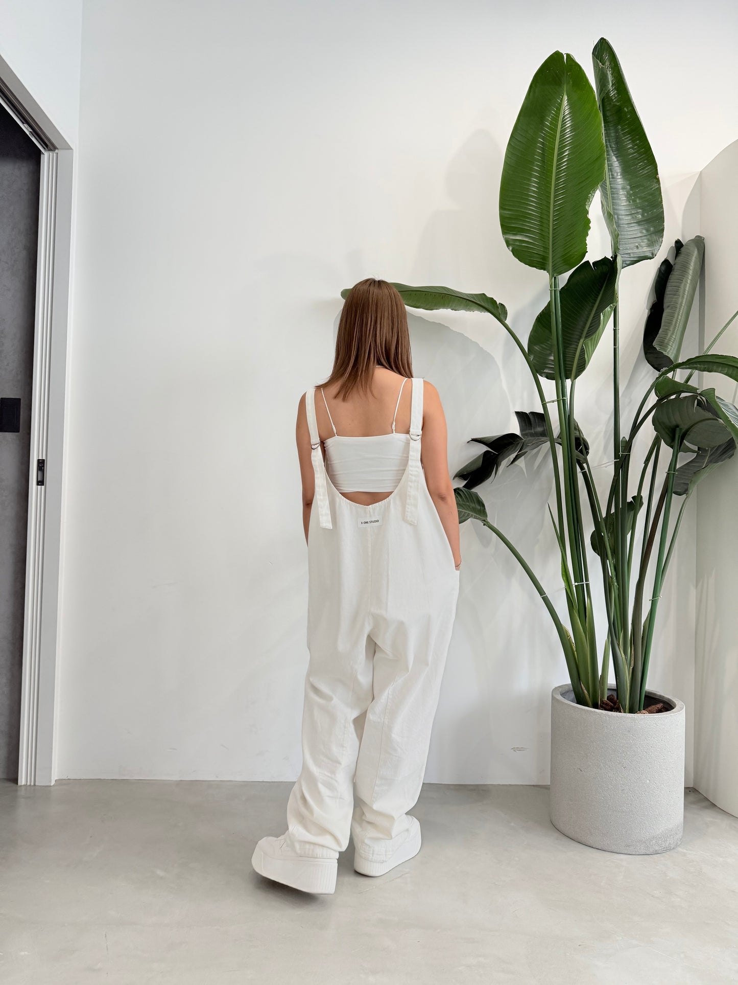 SOFT DENIM JUMPER "WHITE"