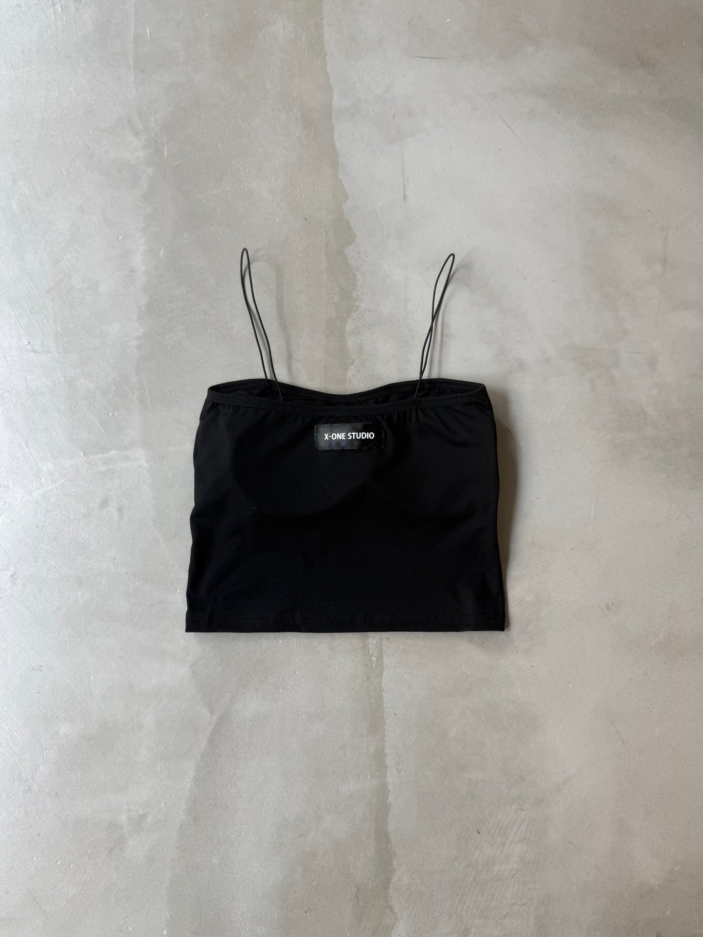 CAMI WITH CUP "BLACK"