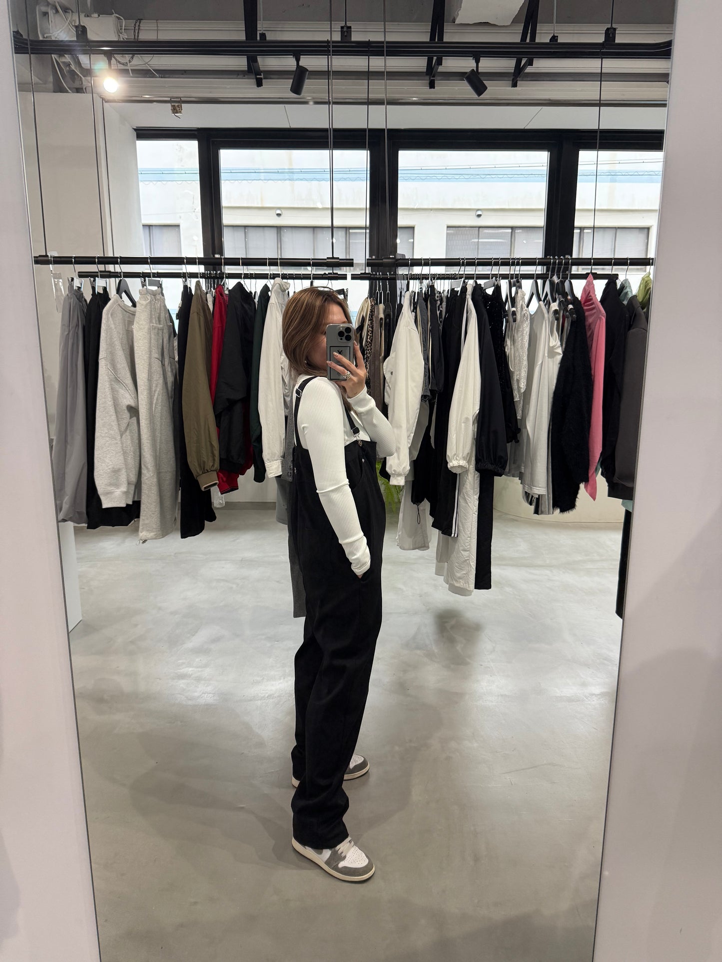 LOOSE WIDE JUMPER "BLACK"