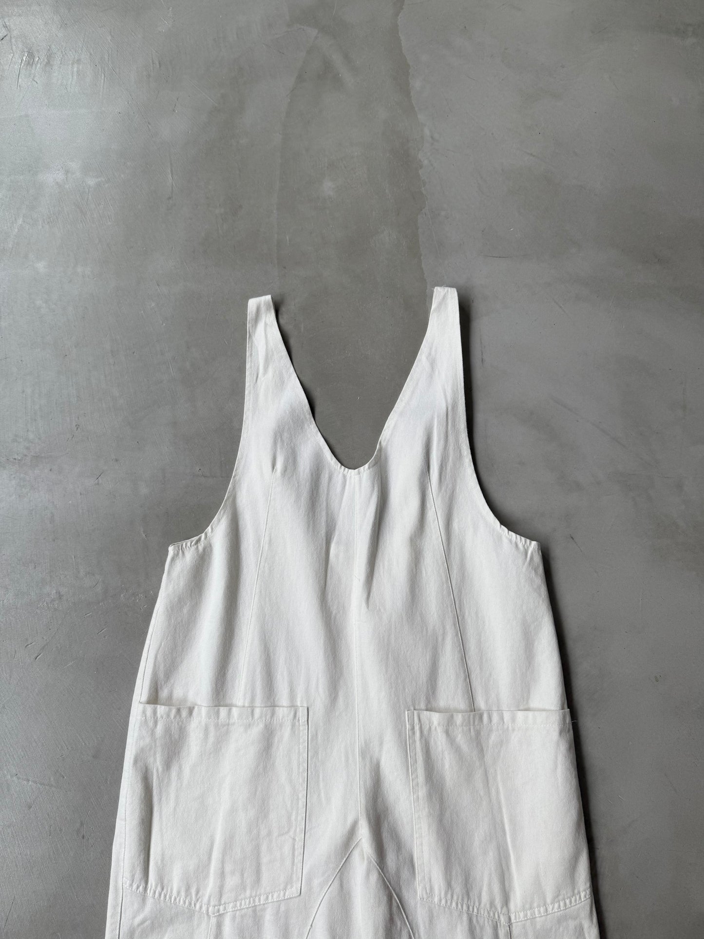 SOFT DENIM JUMPER "WHITE"