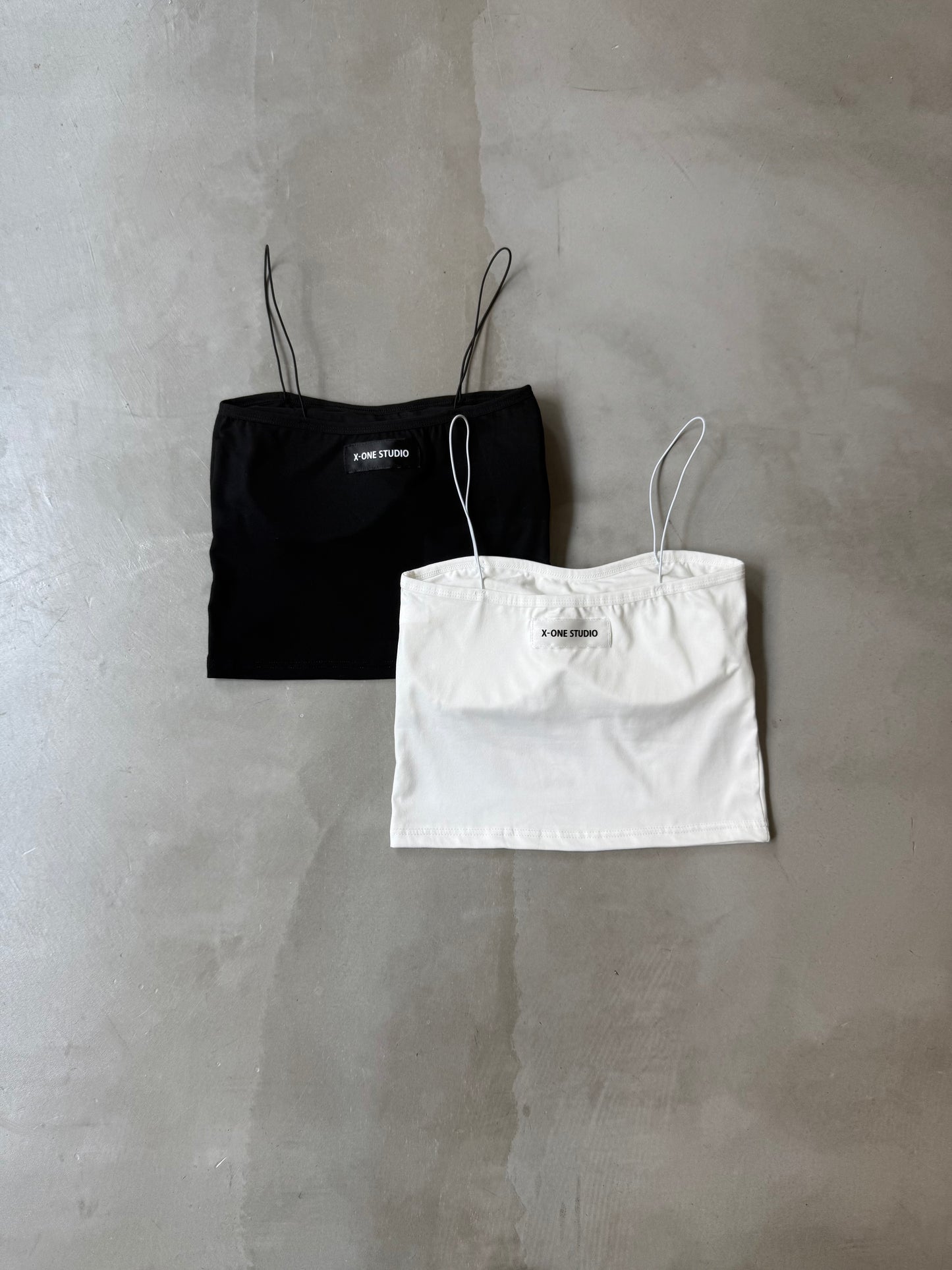 CAMI WITH CUP "BLACK"