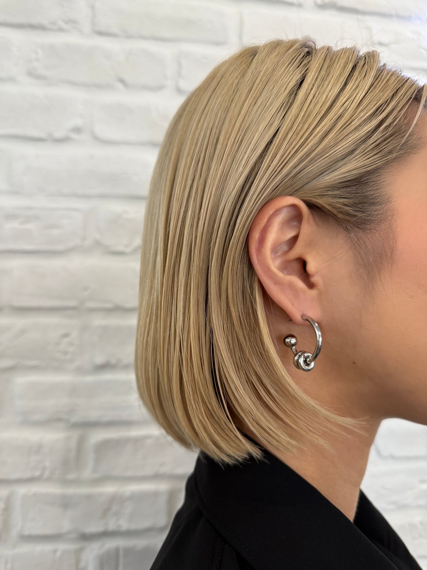 ALAN EARRINGS "SILVER"