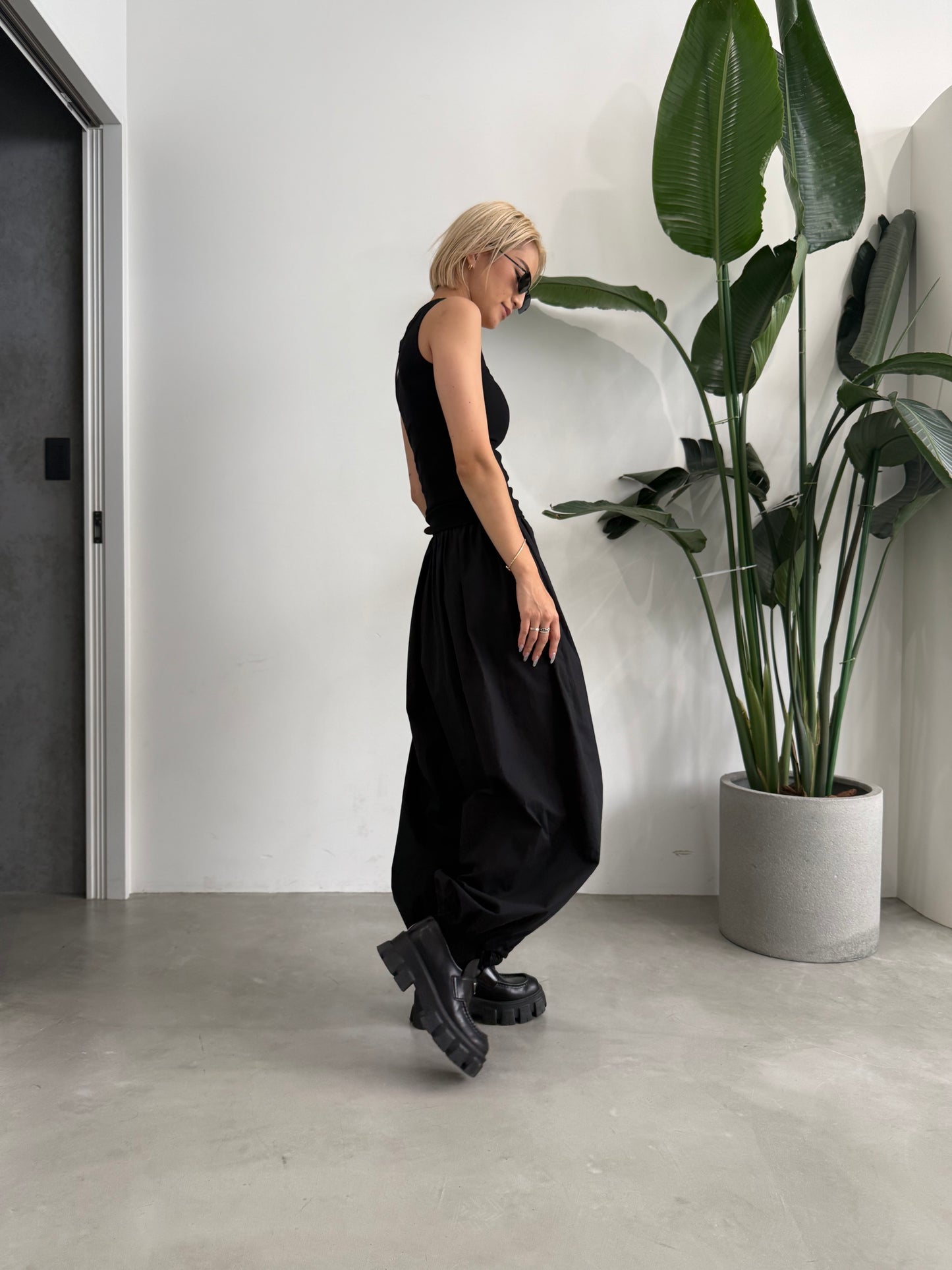 ALADDIN FIT PANT "BLACK"