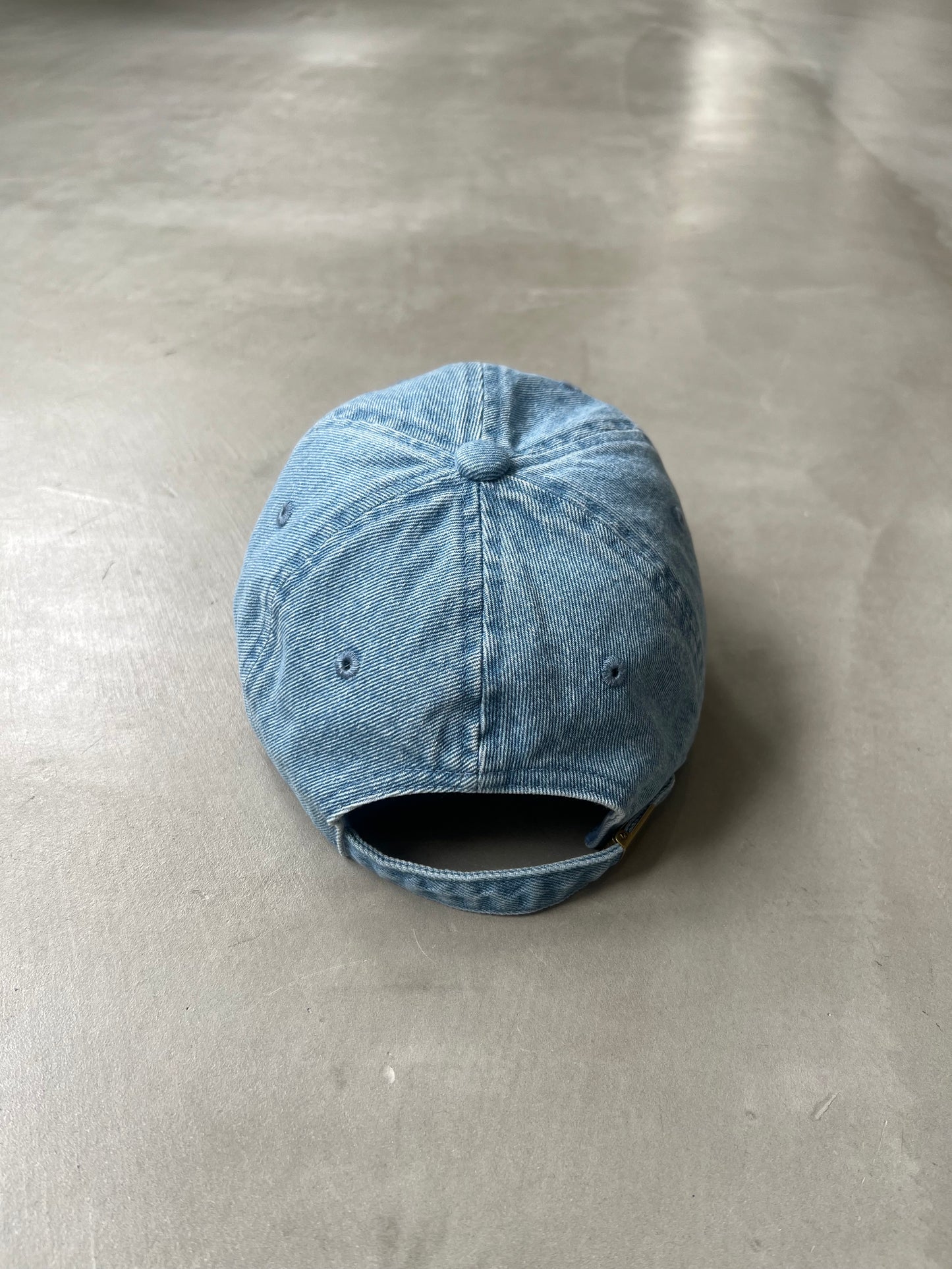 BOX LOGO CAP "DENIM'