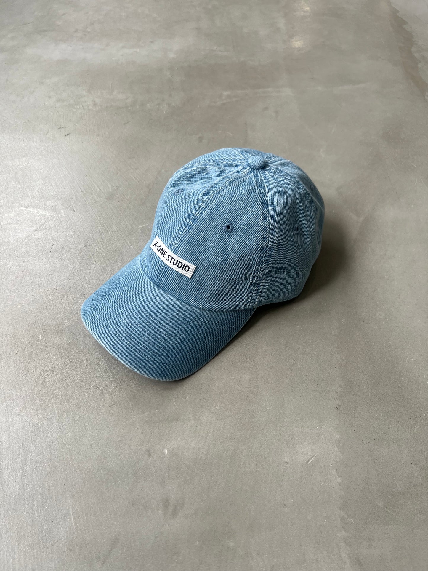 BOX LOGO CAP "DENIM'