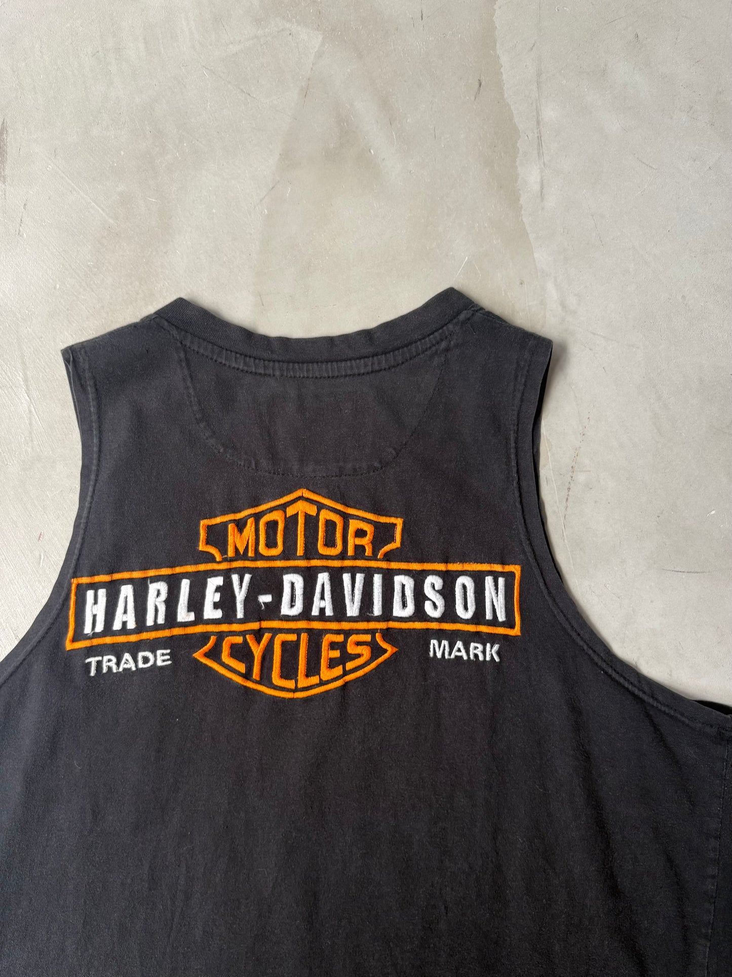 ［VINTAGE］Harley-Davidson Tank “Embroidery”