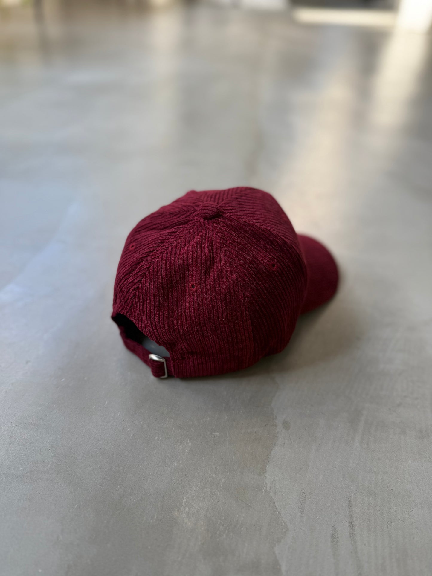 CORDUROY CAP "RED"