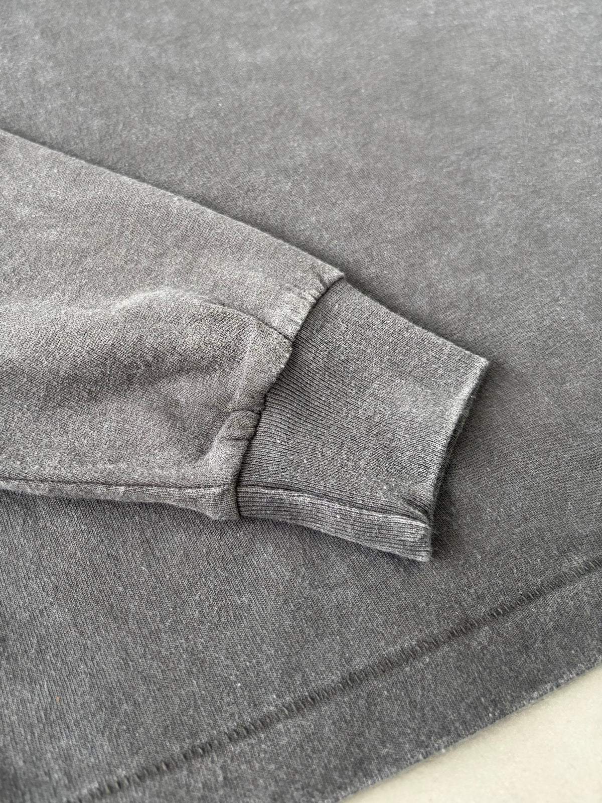 WASHED BOXLOGO L/S Tee “GRAY”