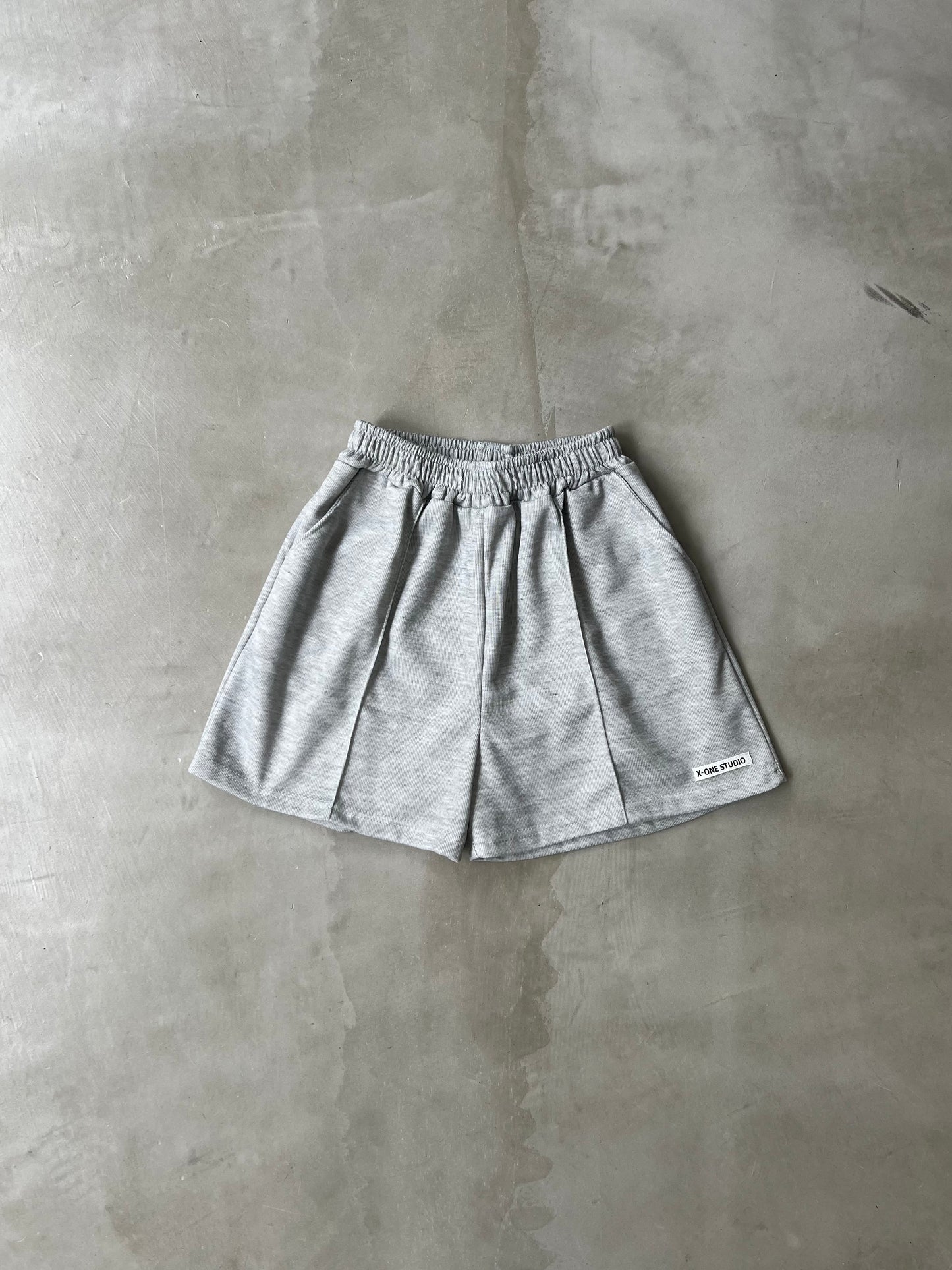 JERSEY SHORT PANTS "GRAY"