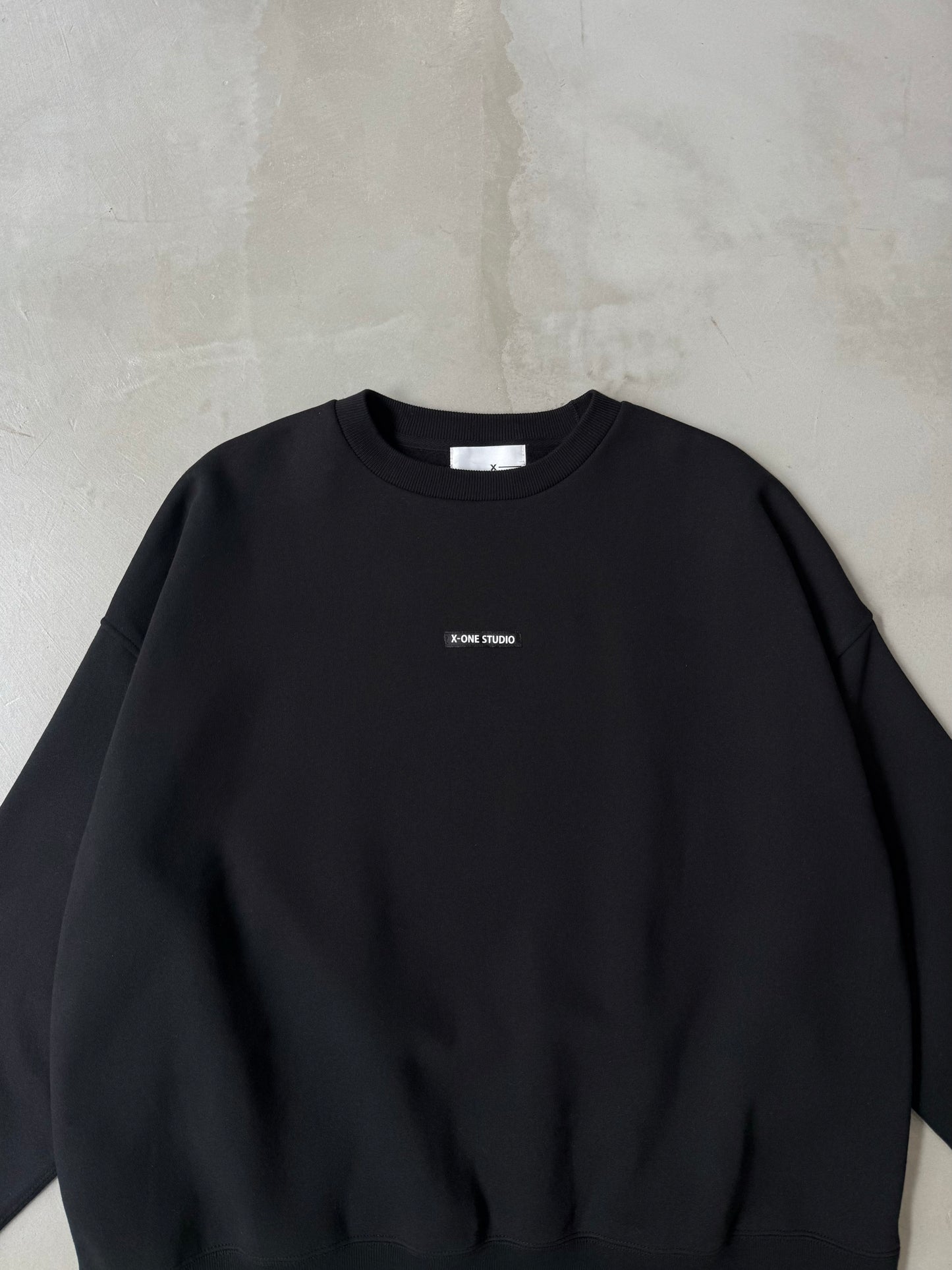 X-ONE WIDE SWEAT "BLACK"