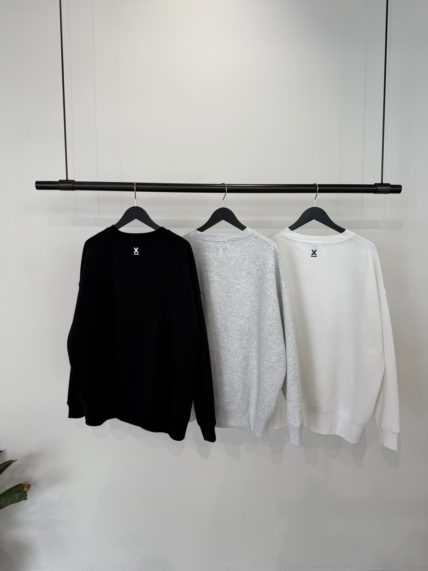 X-ONE WIDE SWEAT "BLACK"