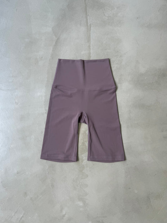 SMOOTH BIKER SHORTS "DASTY PINK"