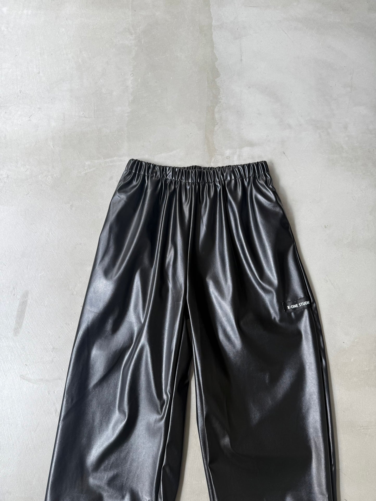FAUX LEATHER PANTS