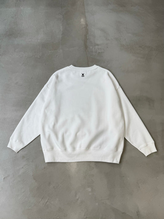 X-ONE WIDE SWEAT "WHITE"