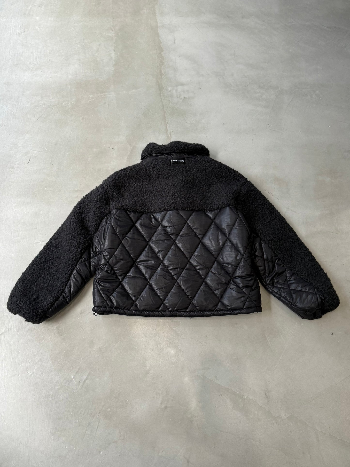 QUILTED BOA JACKET "BLACK"