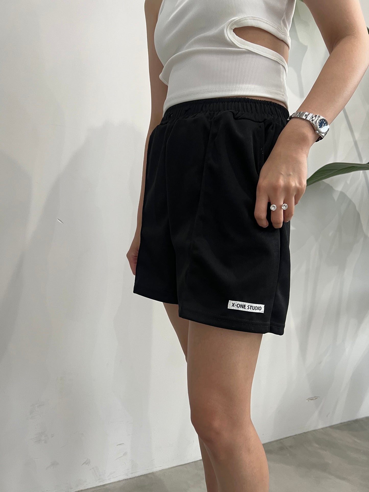 JERSEY SHORT PANTS "BLACK"